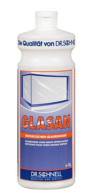 Средство для наружной интенсивной мойки сильнозагрязненных окон, рам, витрин GLASAN (1 л)
