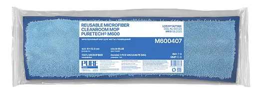 Новинка! Puretech® M600 − многоразовый моп для чистых помещений