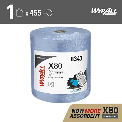 Протирочный материал WypAll X80 Jumbo Roll Blue Протирочный материал WypAll X80 Jumbo Roll Blue