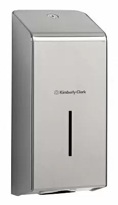 Диспенсер для туалетной бумаги в пачках Kimberly-Clark стальной (8972)