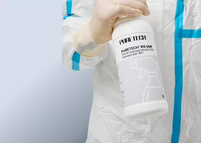 Видеообзор "Распаковка стерильного дезсредства Puretech® IPA GMP"