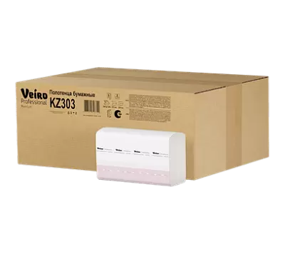 Двухслойные полотенца для рук Veiro Professional Premium (KZ303)