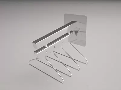Вешалка настенная Inox Clean