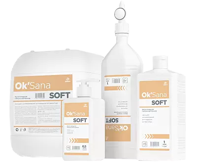 Жидкое мыло гипоаллергенное Oк'Sana Soft