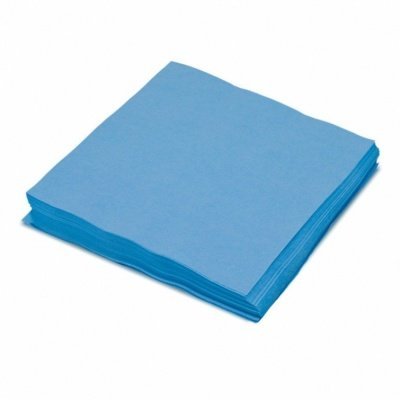 Бумага мягкая 300х300 мм, голубая, 1000 шт.