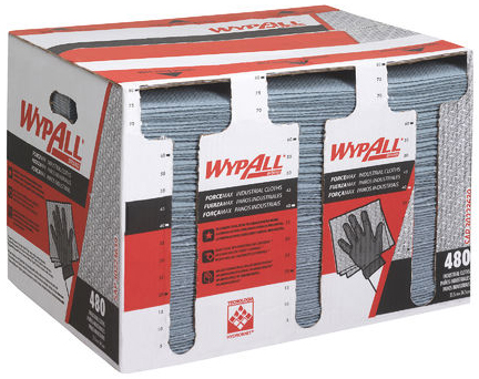 Упаковка салфеток Wypall вместо 50 кг. ветоши