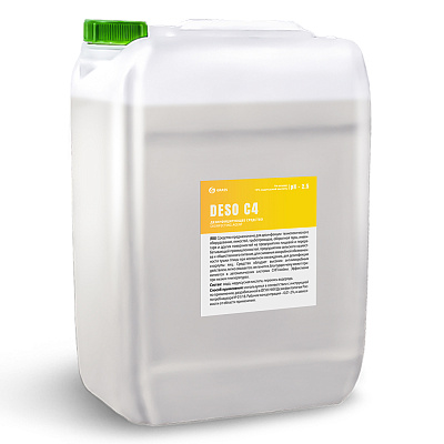 Дезинфицирующее средство на основе 15% надуксусной кислоты DESO C4 (20 литров)