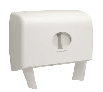 Диспенсер Kimberly-Clark Professional серии Aquarius для туалетной бумаги в больших рулонах Twin Mini Jumbo (6947)