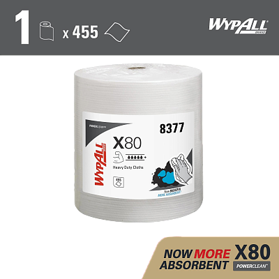 Протирочный материал WypAll X80 (475 листов)