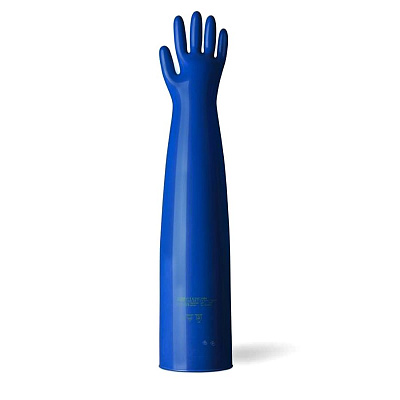 Перчатки Piercan из неопрена для изолятора (синие)