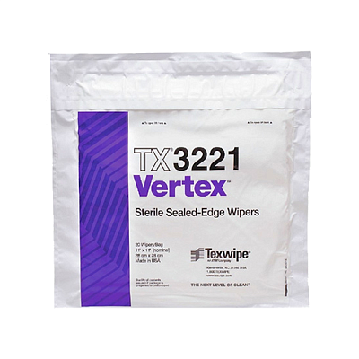 Стерильные салфетки TexWipe® Vertex® TX3221