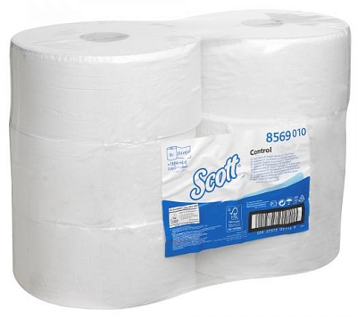 Туалетная бумага в большом рулоне SCOTT CONTROLL (8569)