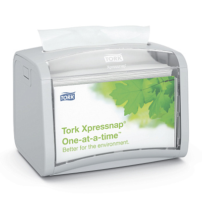 Диспенсер настольный для салфеток Tork Xpressnap® N4 Interfold (272613/272600)