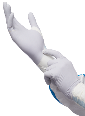 Стерильные перчатки Puretech® Neutrino Cleanroom I5 нитриловые 