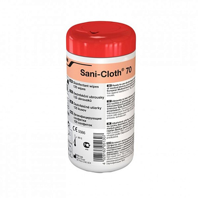 Дезинфицирующие салфетки Ecolab SANI-CLOTH 70 6X125 WIPES на спиртовой основе