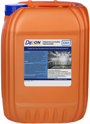 Пенное щелочное средство Дезон E301