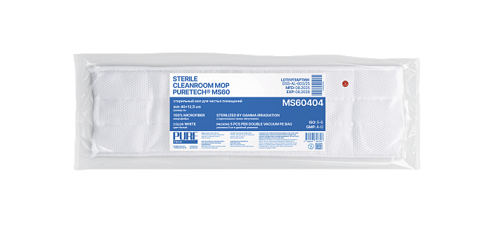 Уже в продаже! Puretech® MS60 − стерильный моп из микрофибры
