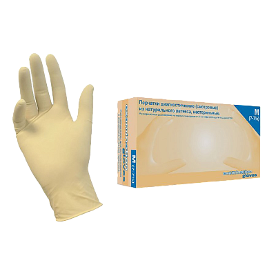 Латексные перчатки Safe&Care DL202