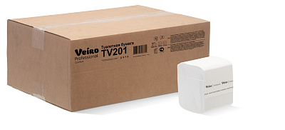 Двухслойная туалетная бумага в пачках Veiro Professional Comfort (TV201)