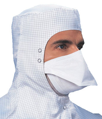 Стерильная маска в форме утиного носа KIMTECH PURE* M3 для чистых помещений (26 см)