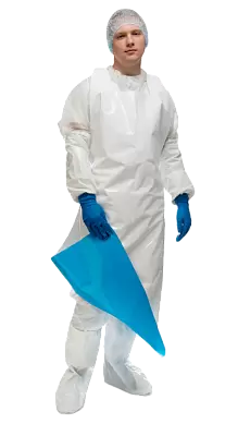 Двусторонний Фартук HACCPER Evatex DUO 200 мкм Двусторонний Фартук HACCPER Evatex DUO 200 мкм