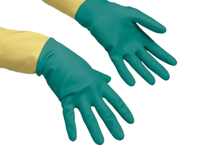 Перчатки латексные с неопреном VILEDA Усиленные Перчатки латексные с неопреном VILEDA Усиленные