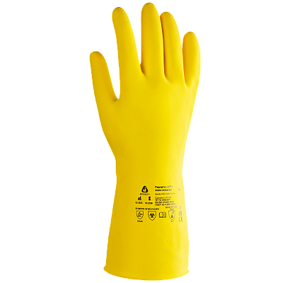 Латексные перчатки JL711 Atom Universal с хлопковым напылением (12 шт.)